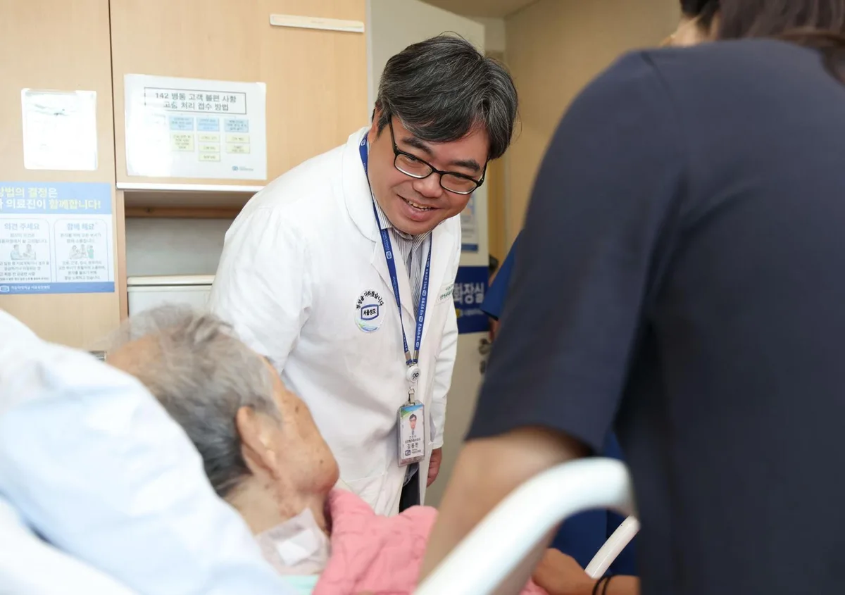 지역·상급병원 응급 핫라인으로 91세 심근경색 환자 생명 구해