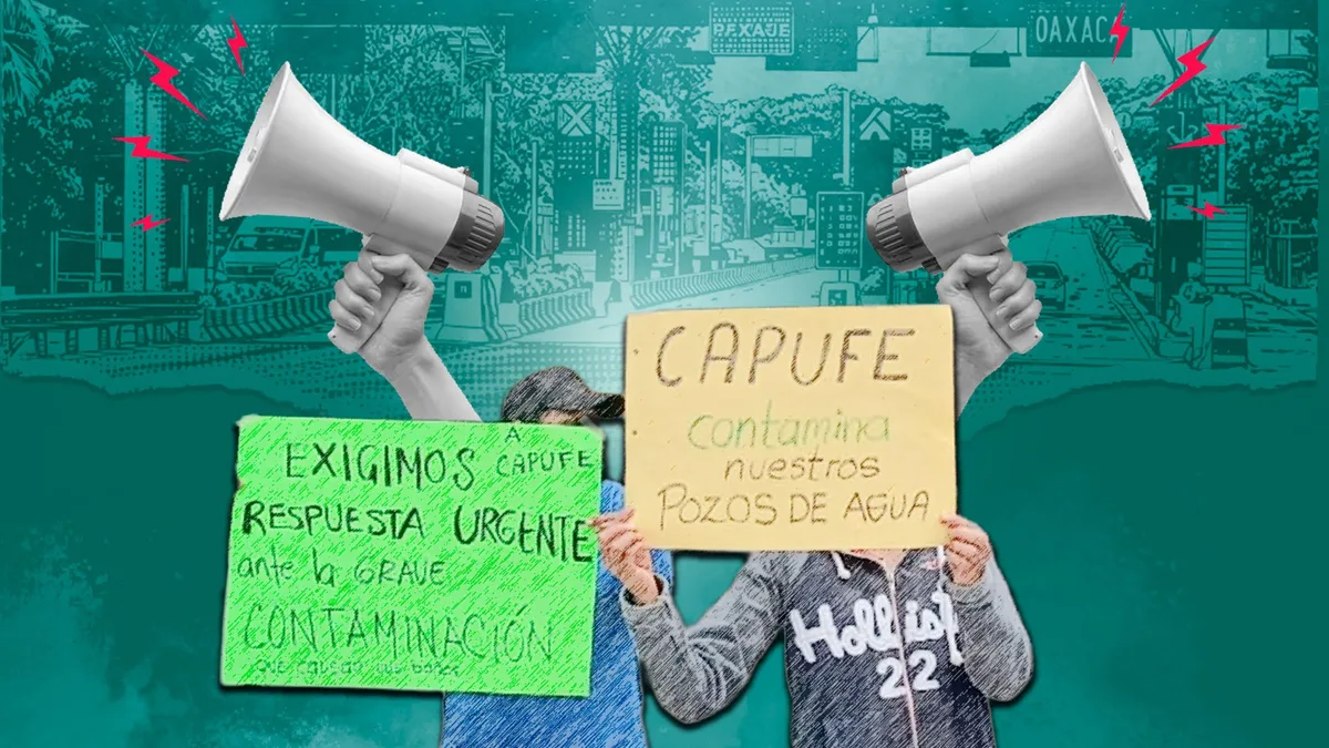 Operación de caseta y carretera de CAPUFE contamina suelos y mantos freáticos, denuncian pobladores en Oaxaca