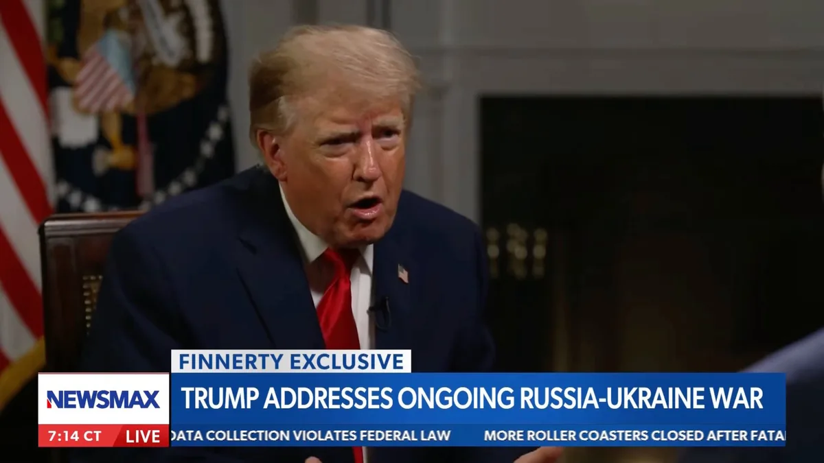 Trump Criticizes Zelensky and Praises Putin in New Interview