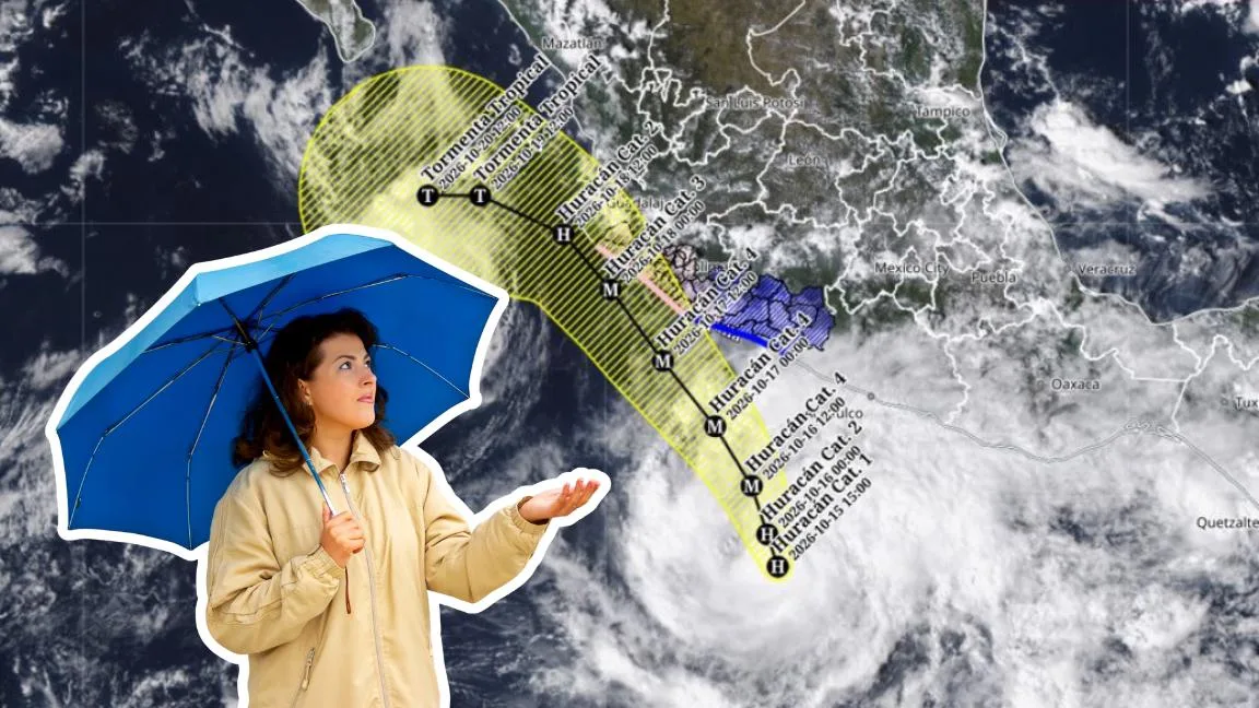 ¡A tomar precauciones! Gobierno de Sheinbaum llama a la prevención por Huracán Trudy de categoría 1 y Frente Frío #2