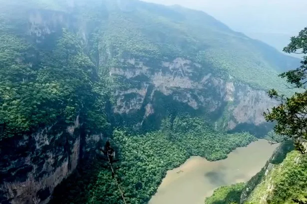 Brit tourists cheat death as Mexico holiday tour bus rolls towards 1,000-metre canyon