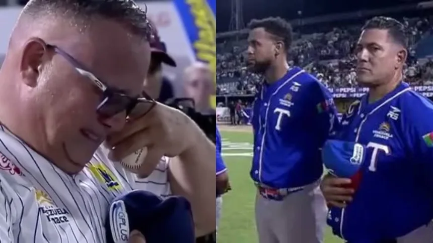 EN VIDEO: El emotivo homenaje a las víctimas de los terremotos en el inicio de la LVBP