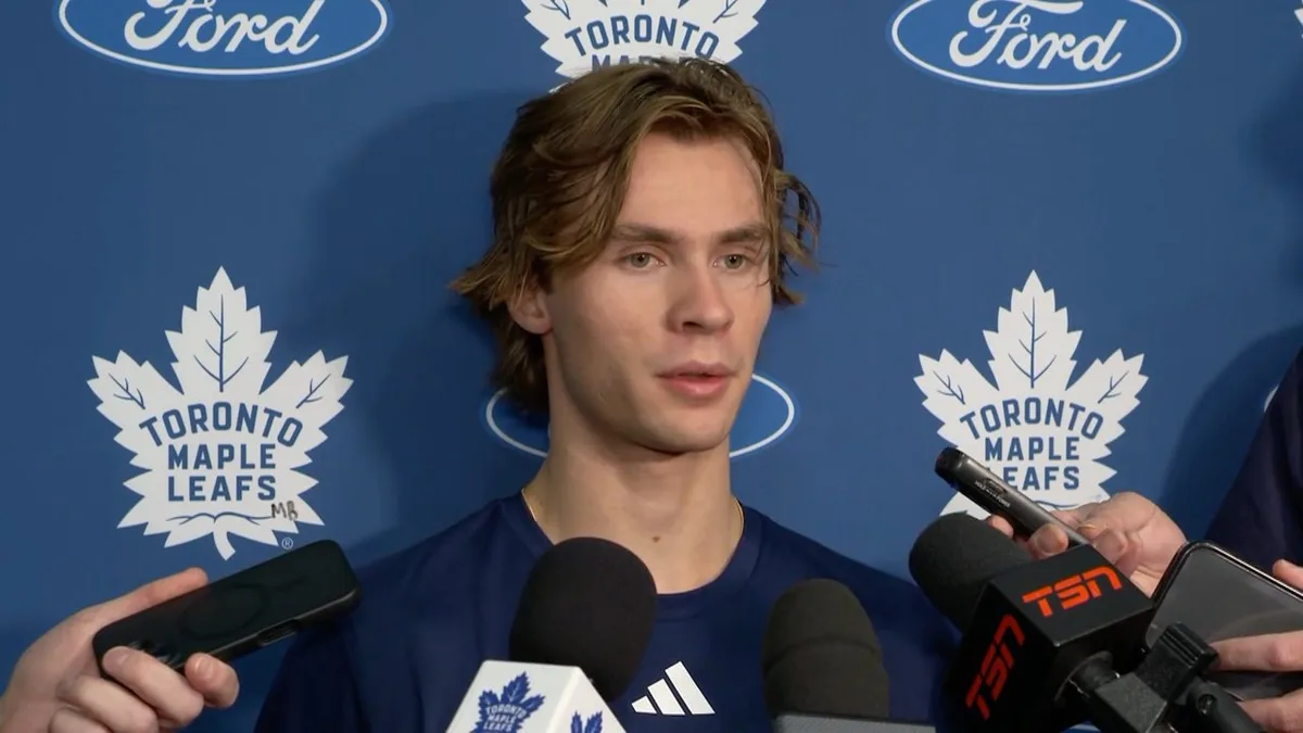 ‘Both super smart players’: McKenna on playing with Tavares and Nylander