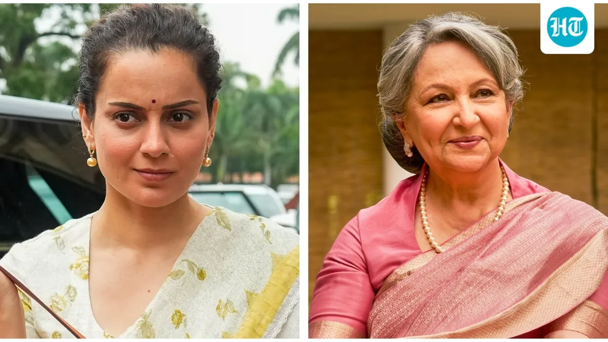 Kangana Ranaut shocked at Sharmila Tagore's ‘contrived’ remarks on Vande Mataram: Come out of Hindu Muslim mindset