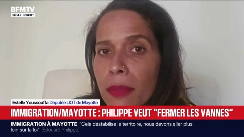 Immigration à Mayotte: "Notre département n'est pas une porte d'entrée", assure Estelle Youssouffa, députée LIOT de Mayotte