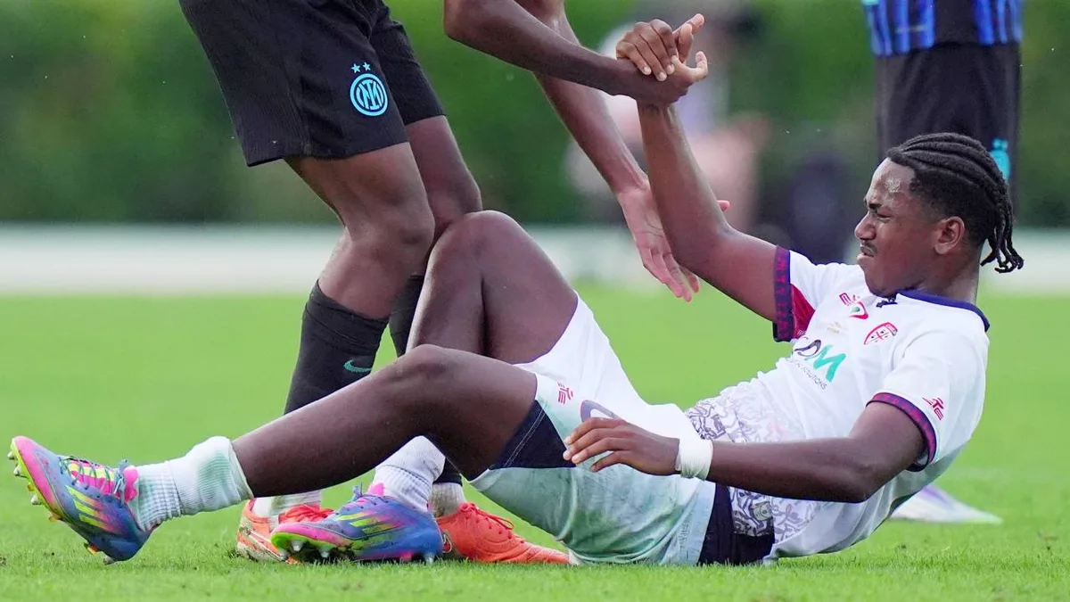 Cagliari’s 20-year-old forward Yael Trepy in intensive care