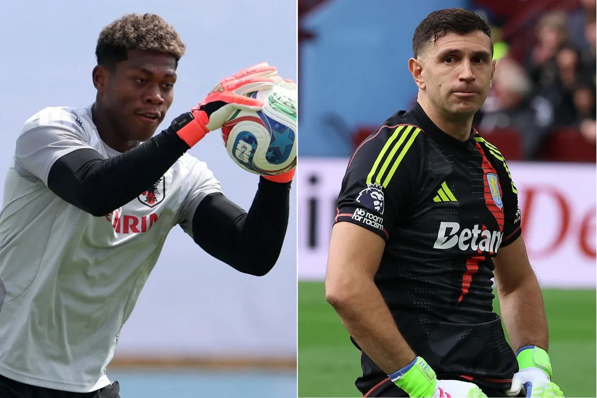 Aston Villa fichó al arquero japonés Suzuki y crece la incertidumbre por el futuro de Dibu Martínez