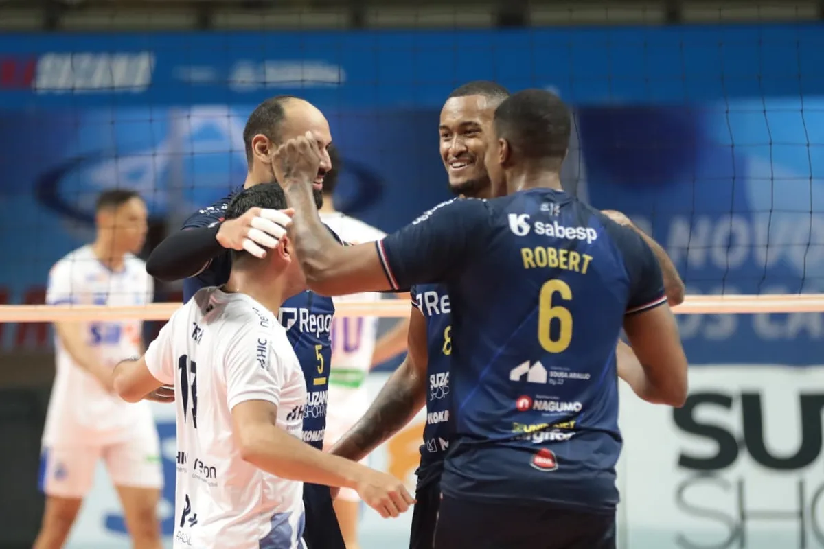 Suzano bate Guarulhos e estreia com vitória no Paulista de vôlei