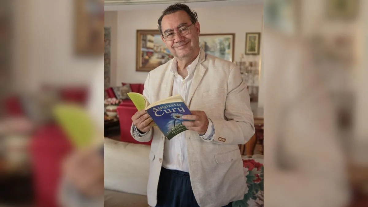 Augusto Cury tem fortuna de R$ 242 milhões, é o candidato mais rico, vendeu 40 milhões de livros, mas começou a carreira recebendo ‘não’ e na pobreza