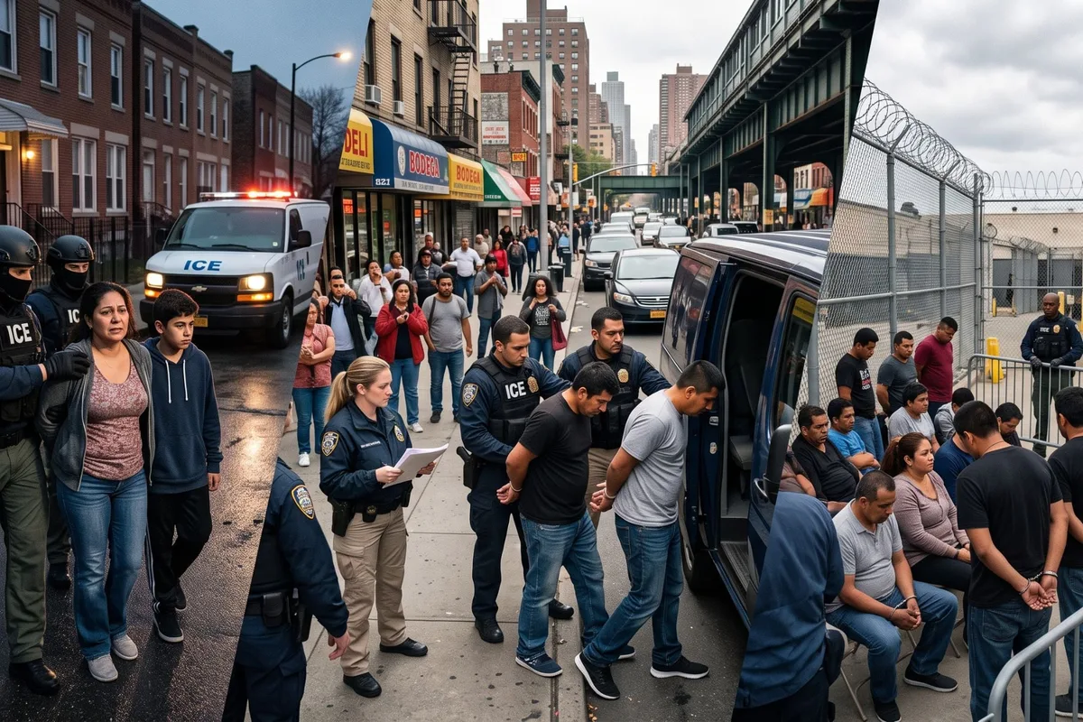Deportaciones masivas: las ciudades con más detenciones y redadas del ICE contra inmigrantes en EE.UU.
