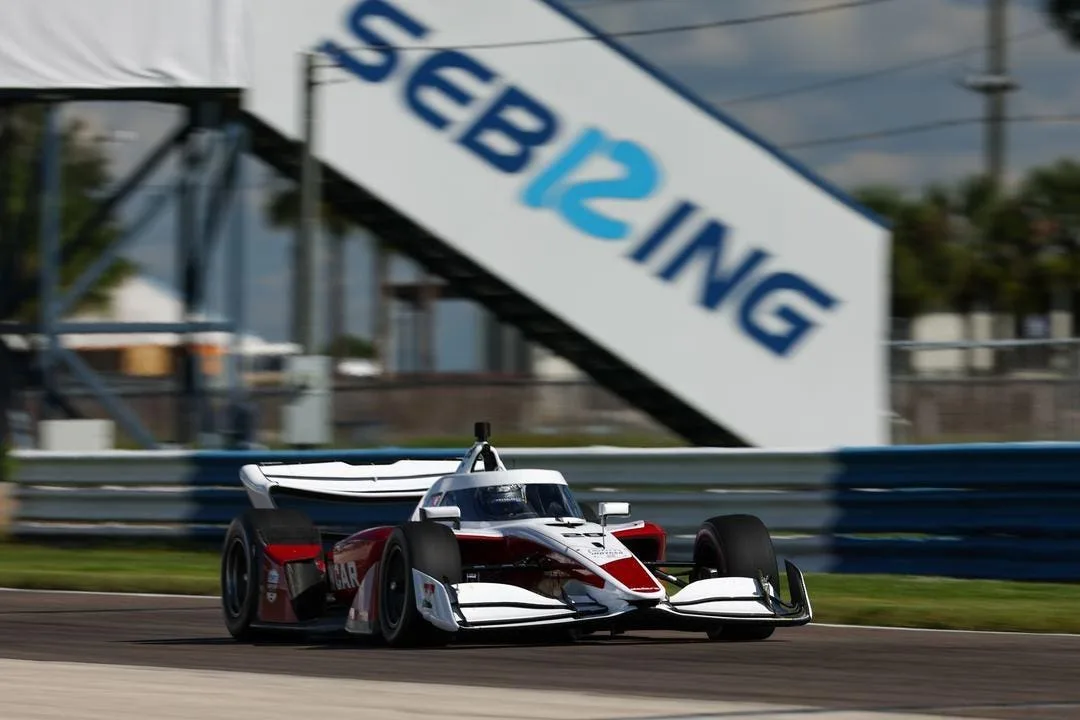 Alexander Rossi's Turn To 'Rough Up' IndyCar's IR-28 At Sebring