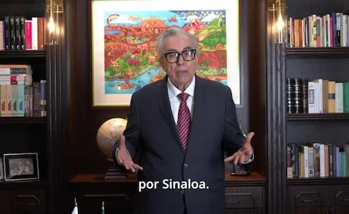 "Estoy de regreso, vamos a seguir gobernando"; Rubén Rocha da su primer mensaje tras retomar el gobierno de Sinaloa