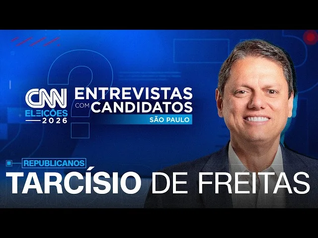 À CNN, Tarcísio afirma que Sabesp sofre “sucateamento há anos”