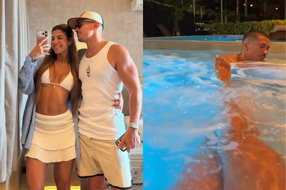 Hariany abre registros de viagem com irmão de Anitta: "Me permitindo"