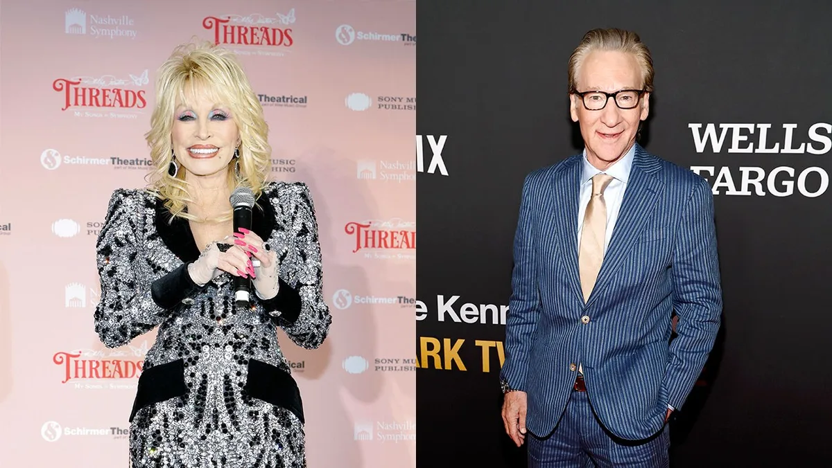 Bill Maher Pays Tribute to Dolly Parton With Nipple Joke