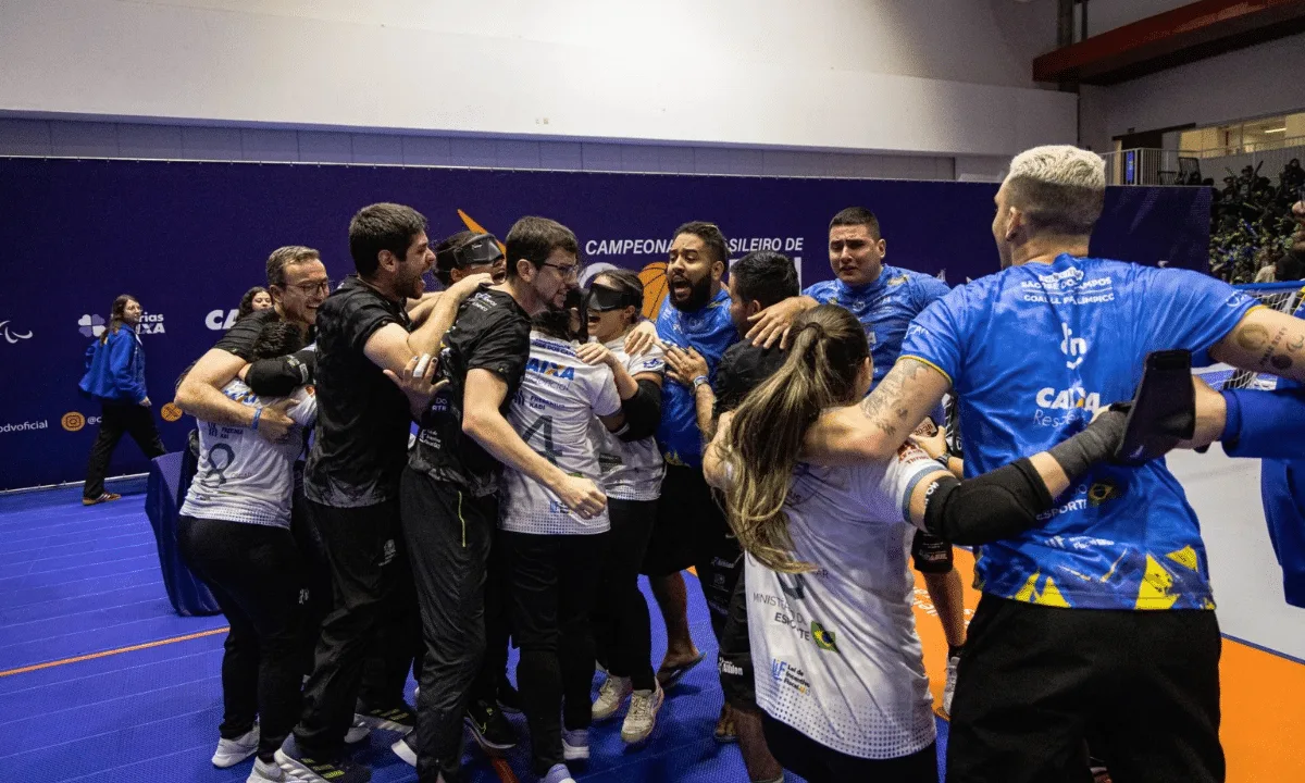 Athlon e INSEP conquistam títulos inéditos no Brasileiro de goalball 2026