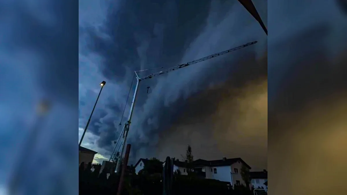 Heftige Unwetter in Deutschland! - Eine Tote, mehrere Verletzte ++ Tornado in Brandenburg