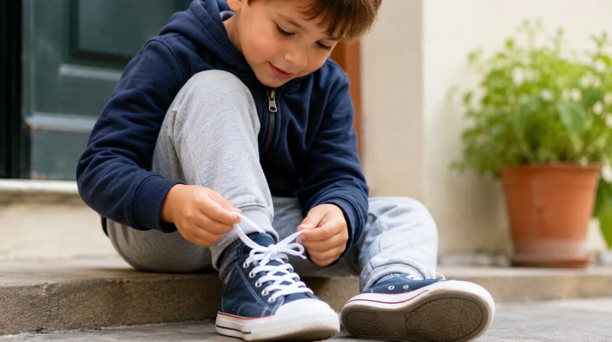 Un estudio reveló que los chicos que aprendieron a atarse los cordones antes de los 7 años desarrollaron mejor una habilidad clave