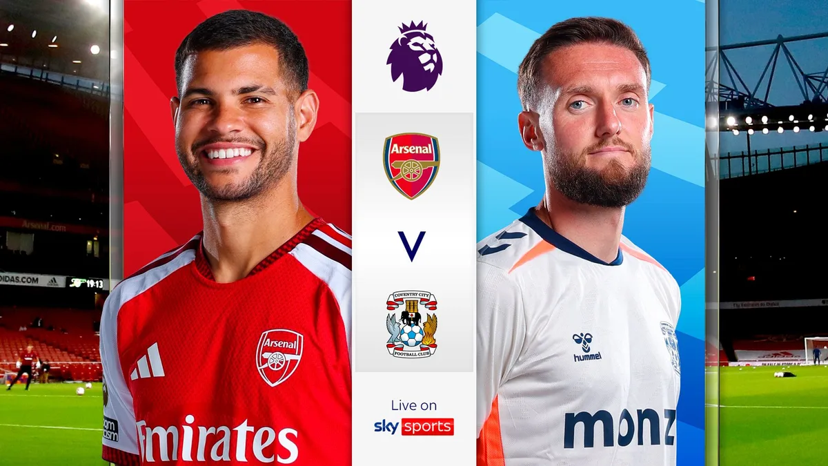 The Premier League is back! Arsenal vs Coventry LIVE!