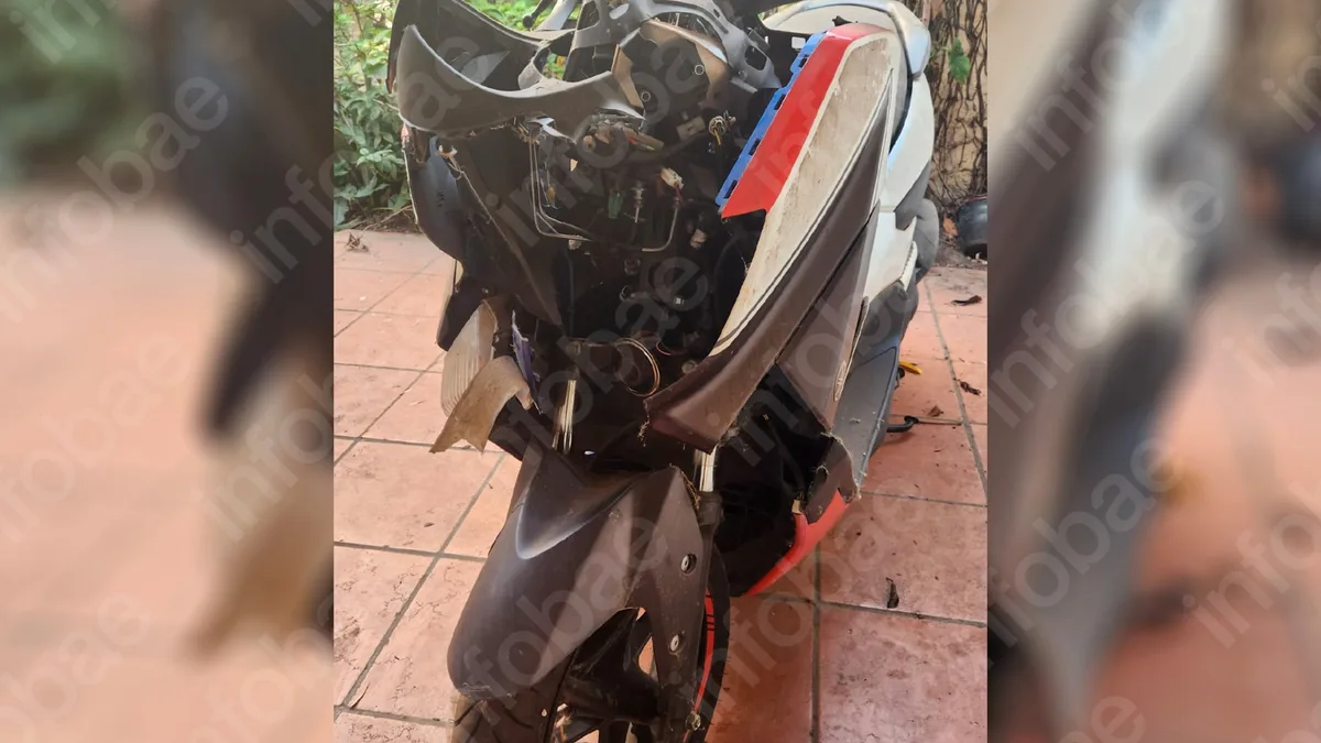 La Justicia le dio la razón por la destrucción total de su moto, pero le quitó la indemnización por daño moral