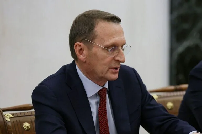 Нарышкин заявил о вмешательстве в выборы в Госдуму со стороны ЕС