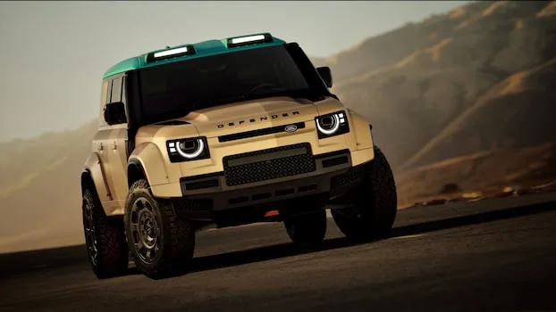 Defender Dakar brings 2026 Dakar race car to the road