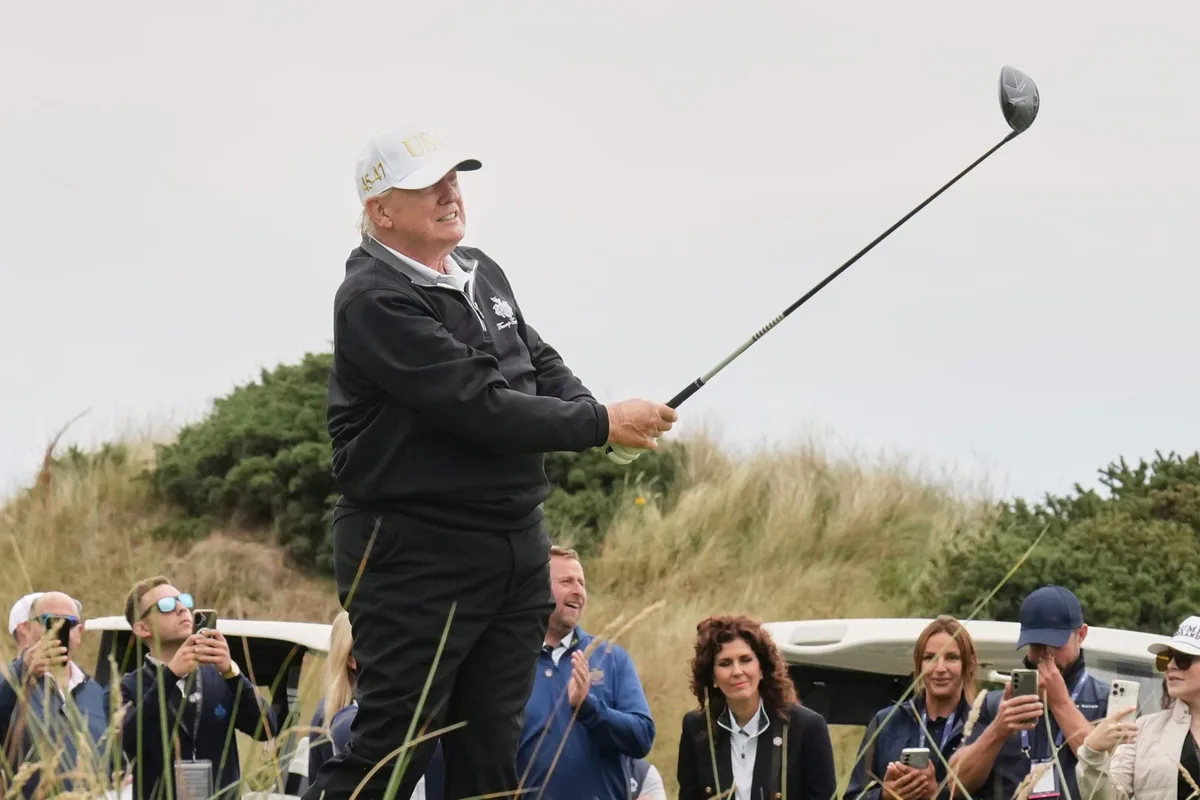 Trump ripped Obama for flying long distances to play golf. Now he’s flying to the Irish Open