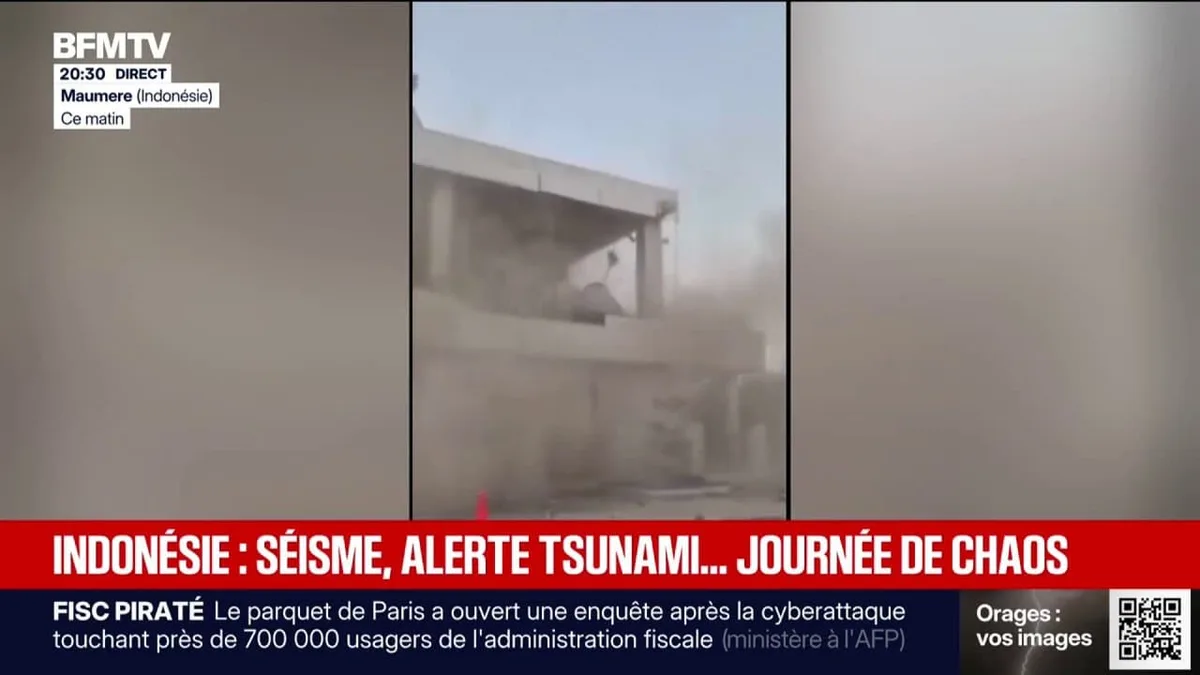 Séisme, alerte tsunami ... Retour sur le tremblement de terre qui a frappé l'est de l'Indonésie