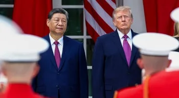 Trump e Xi Jinping discutem IA e outros "temas quentes" em Washington