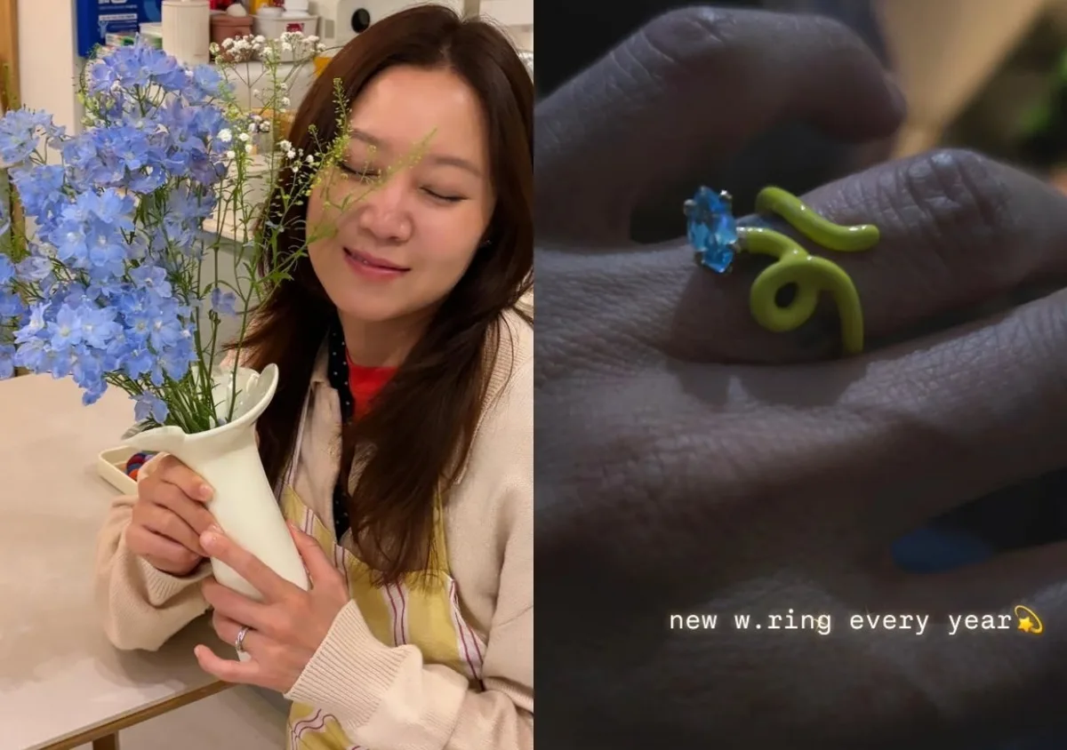 공효진, ♥케빈오와 결혼 4주년…“매년 새로운 결혼반지”