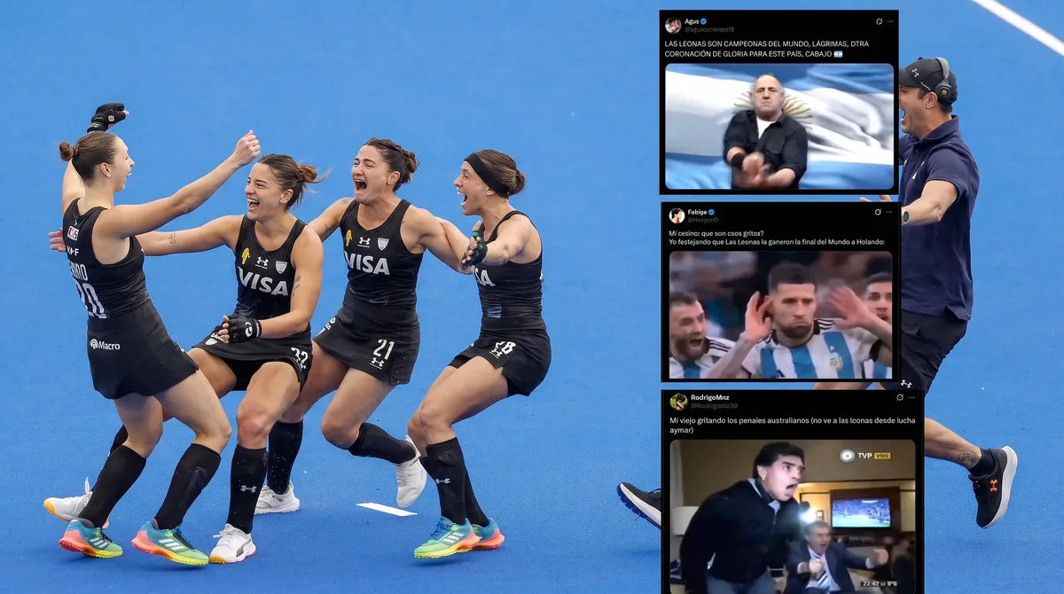 Los mejores memes de la histórica consagración de Las Leonas en el Mundial de hockey