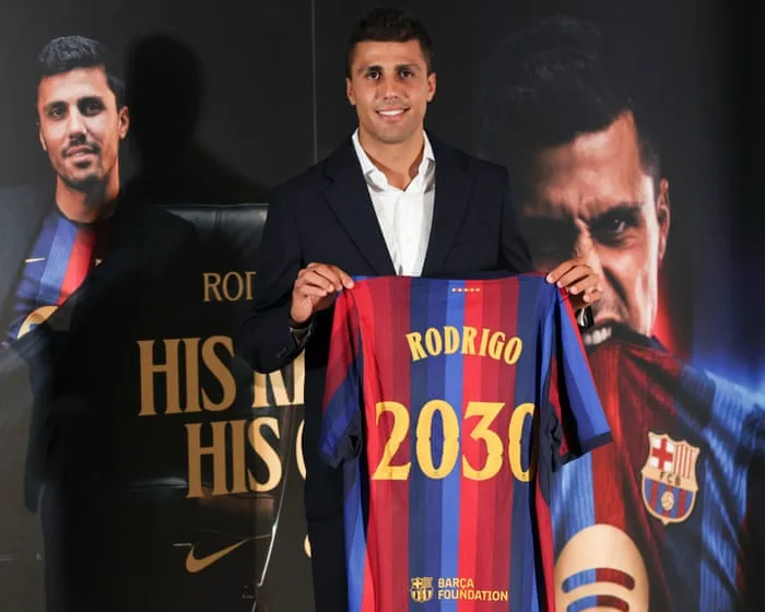 Barcelona snatch Rodri from Madrid and make him new Busquets