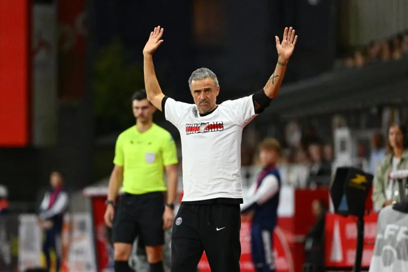 Luis Enrique après la victoire du PSG à Brest : « Le pire de nos quatre matches »