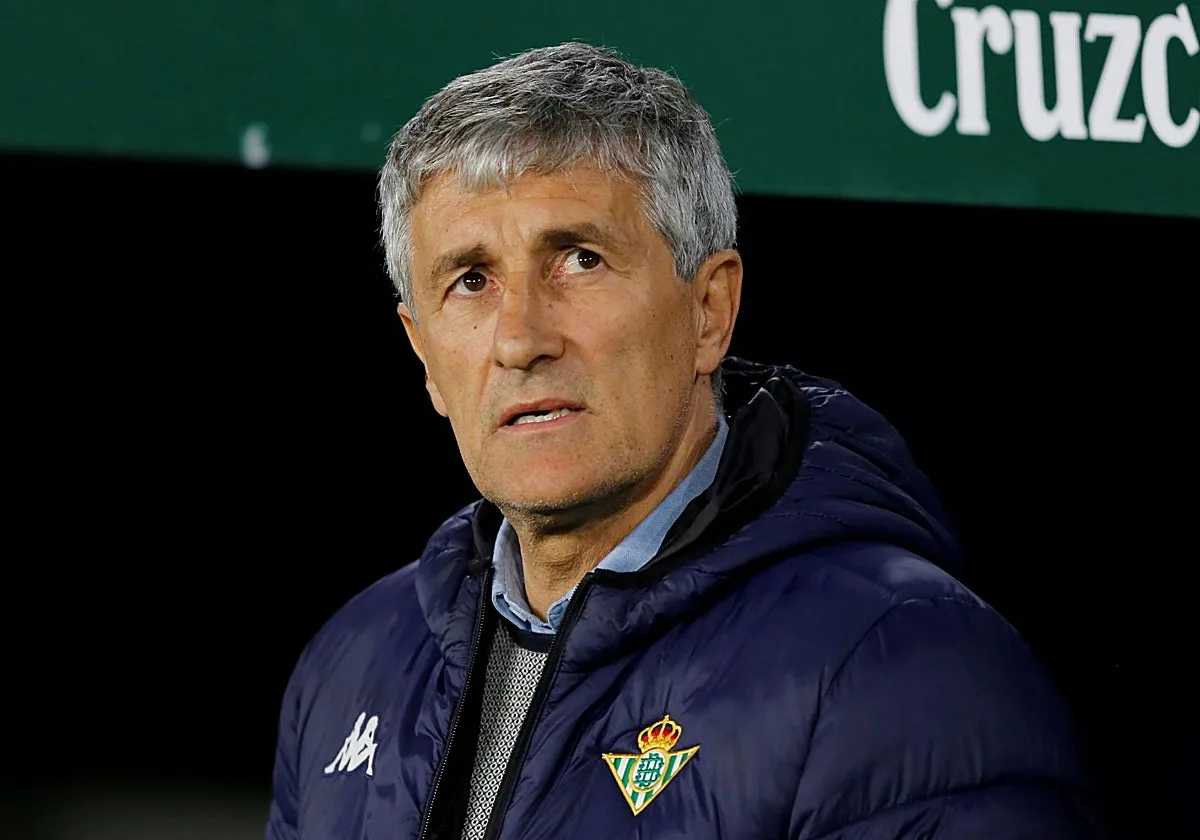 Setién y su relación con Serra Ferrer en el Betis: «Tuve algún encontronazo en cuestiones importantes»