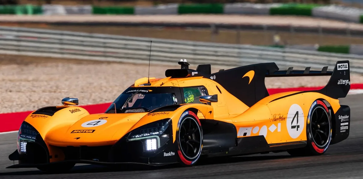 Norris prueba el MCL-HY con el que McLaren llegará al WEC en 2027