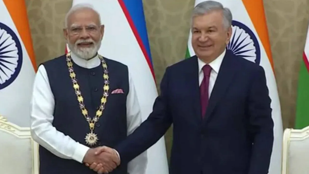 ‘Order of Oliy Darajali Dustlik’: Uzbekistan confers its highest state honour on PM Modi