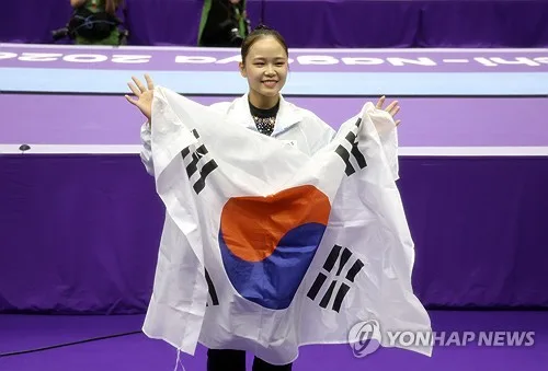 [아시안게임] 여서정 8년 만의 '금빛 착지'…카누 카약 4인승 사상 첫 금