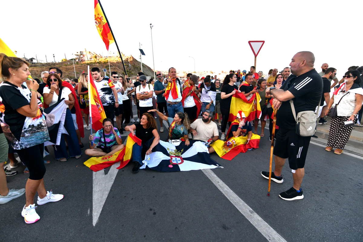 Las protestas ciudadanas se frenan en Ceuta por temor a que las vinculen con ultras