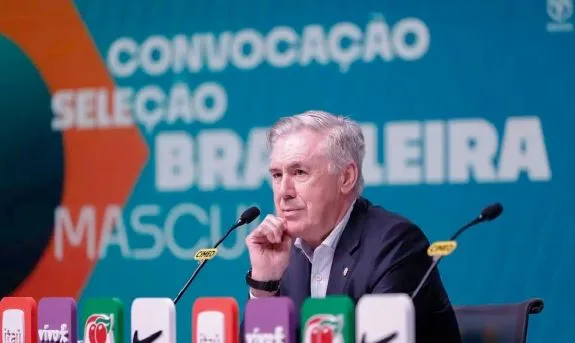 Novo ciclo: Carlo Ancelotti anuncia lista da Seleção na próxima quarta-feira (9)
