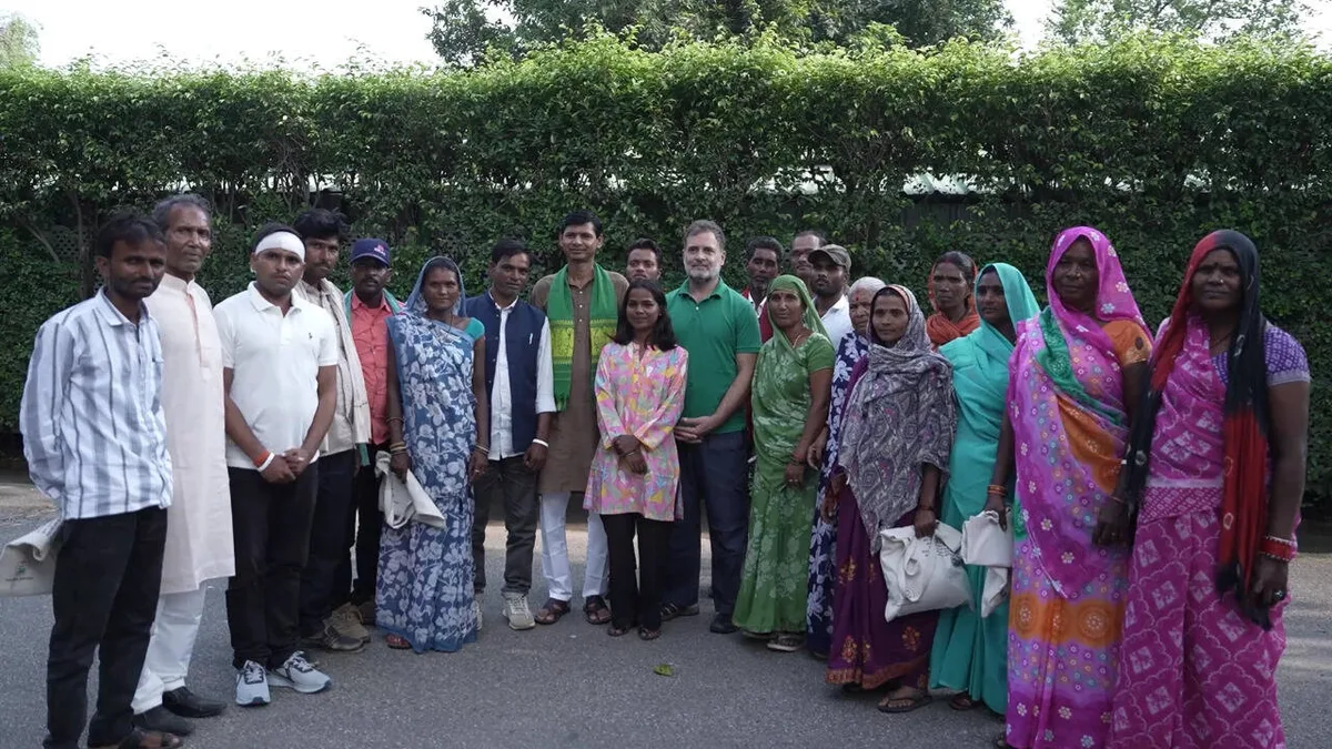 'I stand with them': Rahul backs protest by tribals against 'Ken-Betwa project'
