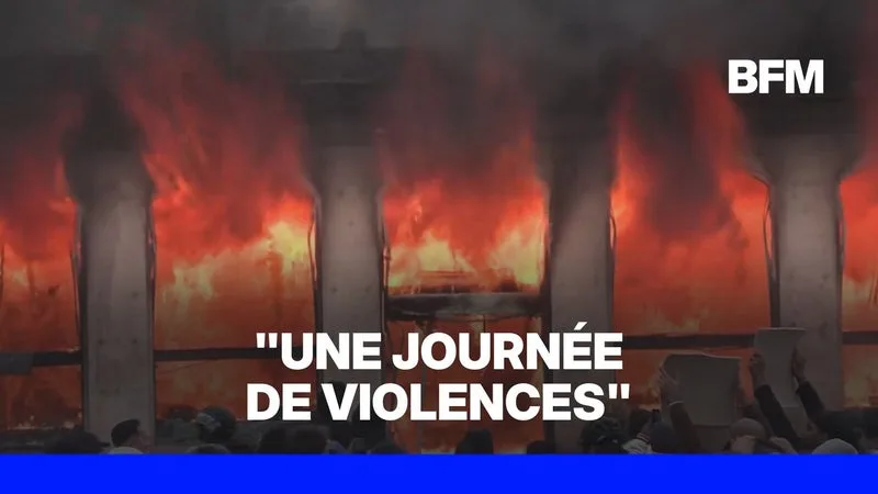 Manifestations du 17 octobre: le récit d'une journée de violences dans de nombreuses villes