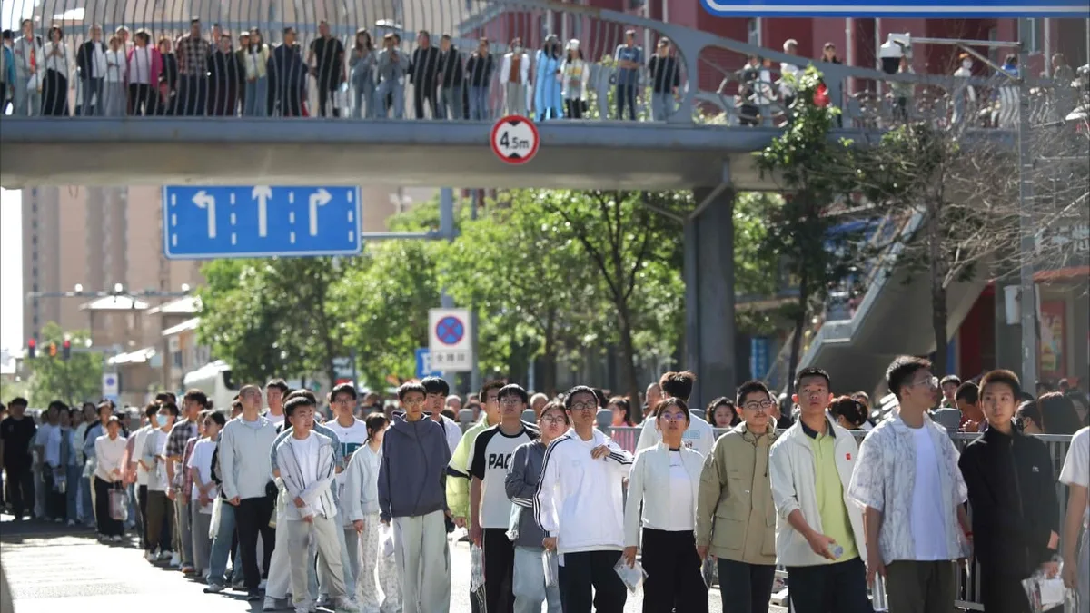 China’s falling gaokao numbers offer a revealing snapshot