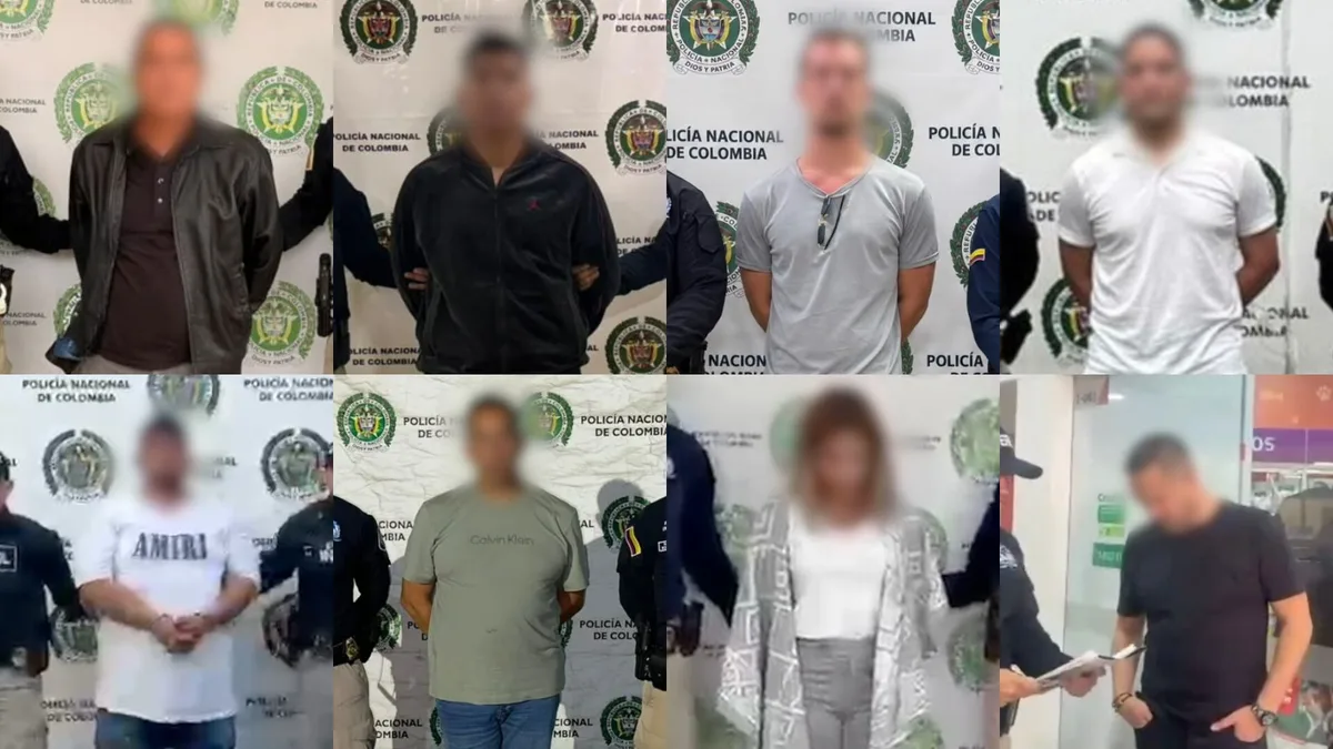 Interpol Colombia capturó a ocho prófugos internacionales requeridos por siete países