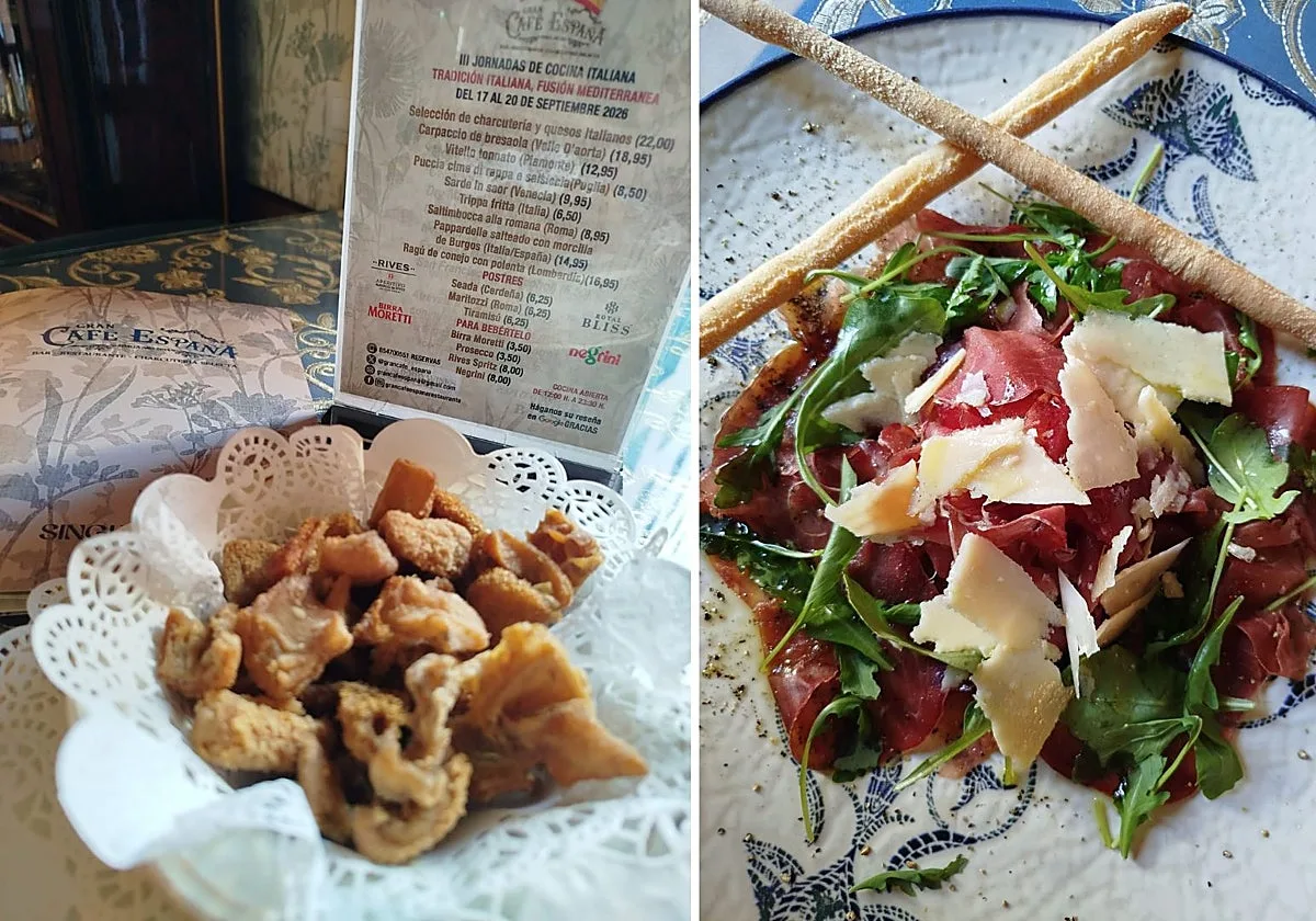 Gran Café España celebra las Jornadas de Cocina Italiana con recetas antiguas y fusionadas con la gastronomía española