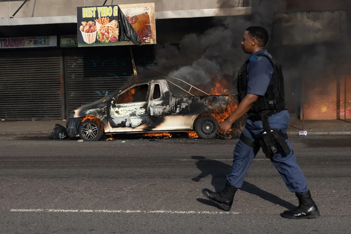 Thirty arrested as anti-migrant violence puts state under pressure
