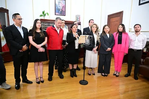 Xóchitl Bravo asume presidencia de la Jucopo en el Congreso de CDMX; diputados reconocen gestión del panista Andrés Atayde