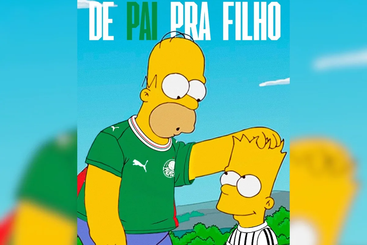 Palmeiras provoca Corinthians após goleada no Brasileirão: "Paternidade"