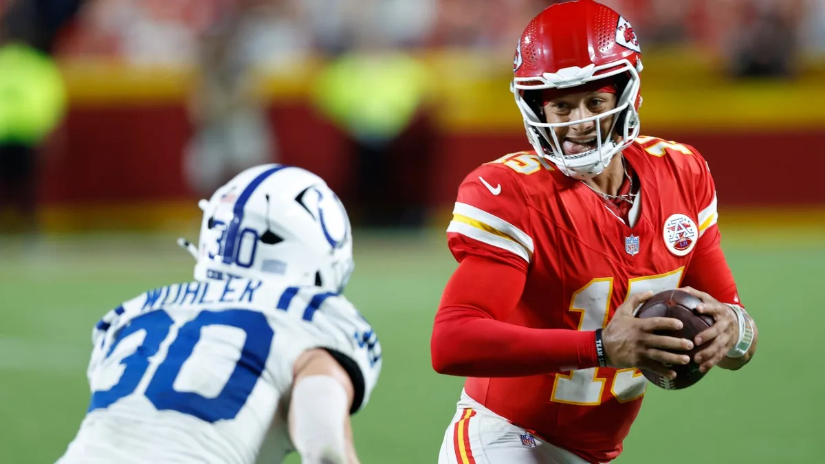 Mahomes and Walker shine as Chiefs beat Colts in OT