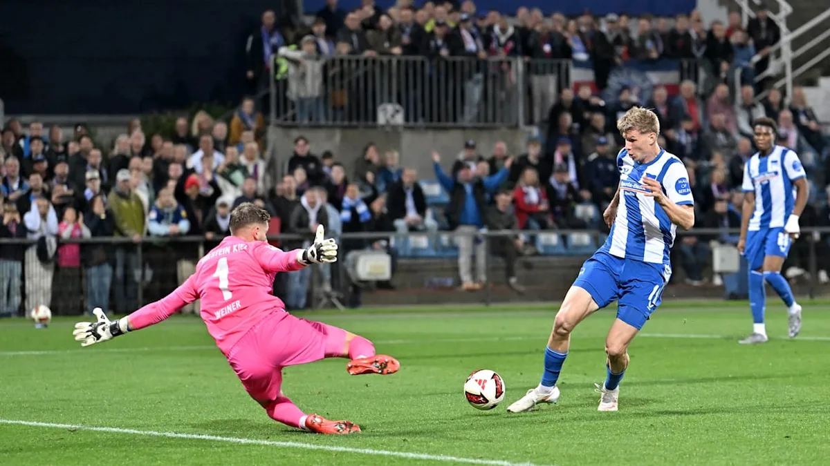 Hertha-Plan - Extra-Training für die Tor-Blockade im Sturm