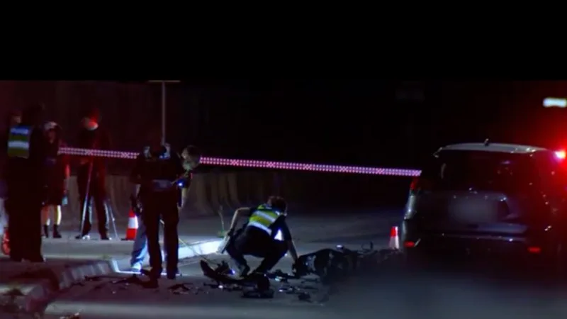 Motorcyclist dead after horrific Melbourne crash